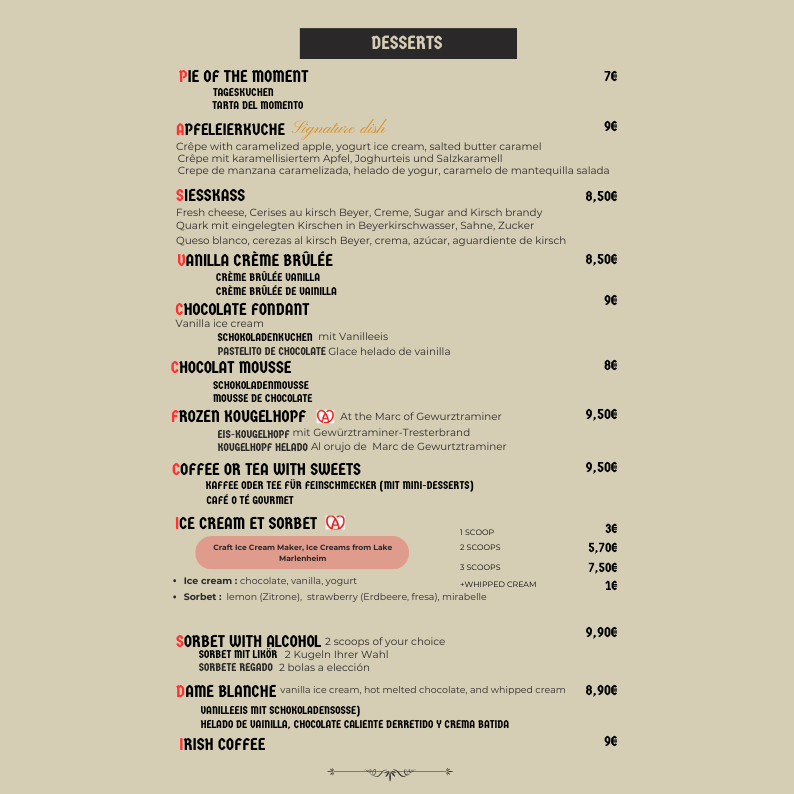 carte winstub authentique strasbourg